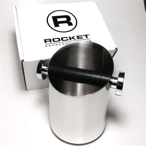 rocket espresso stainless steel knock box|Rocket Espresso Knock Box .